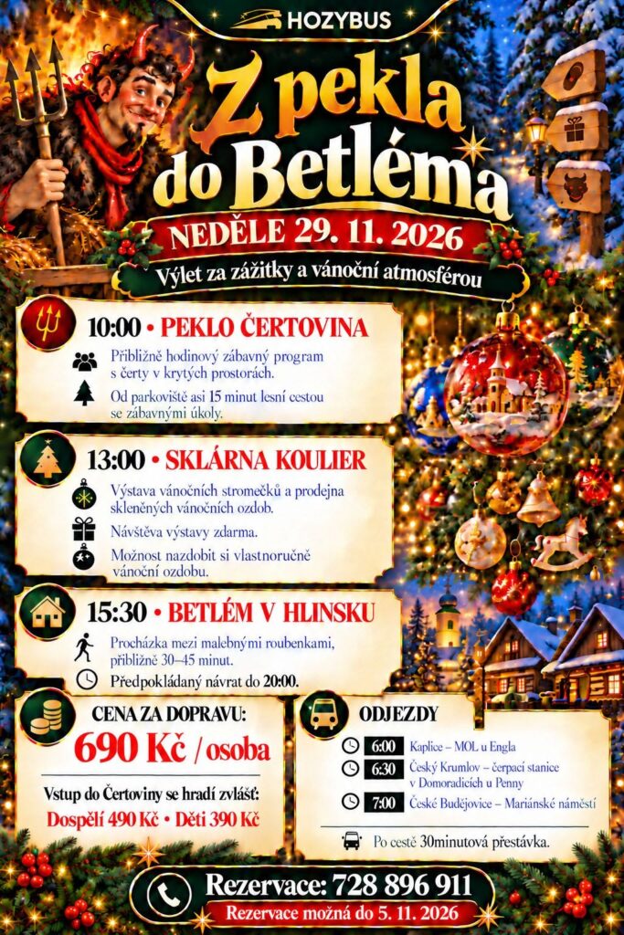 Zájezd Z pekla do Betléma